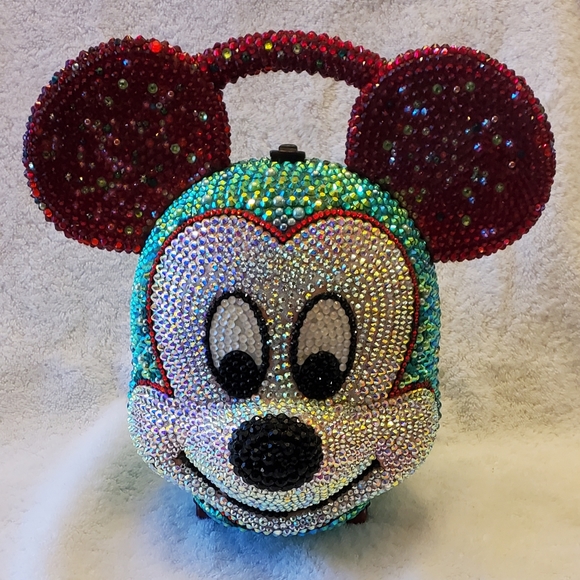 Disney Handbags - Vintage Bling Mickey Lunch Kit